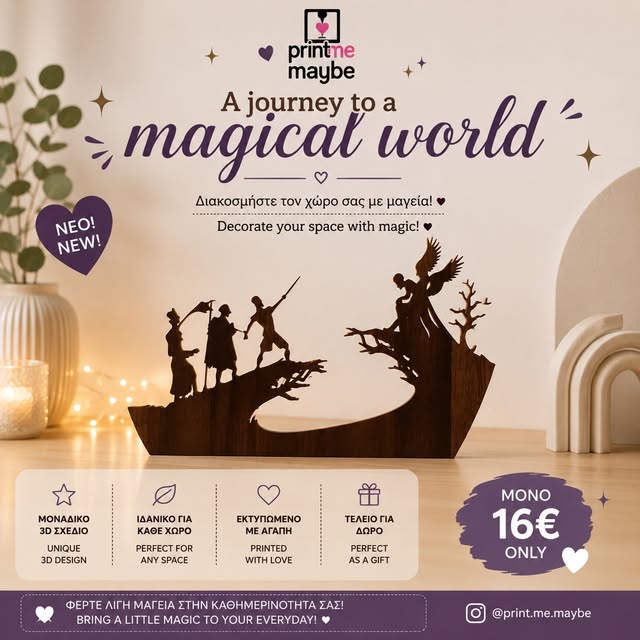 Magical World Bookshelf Decor
